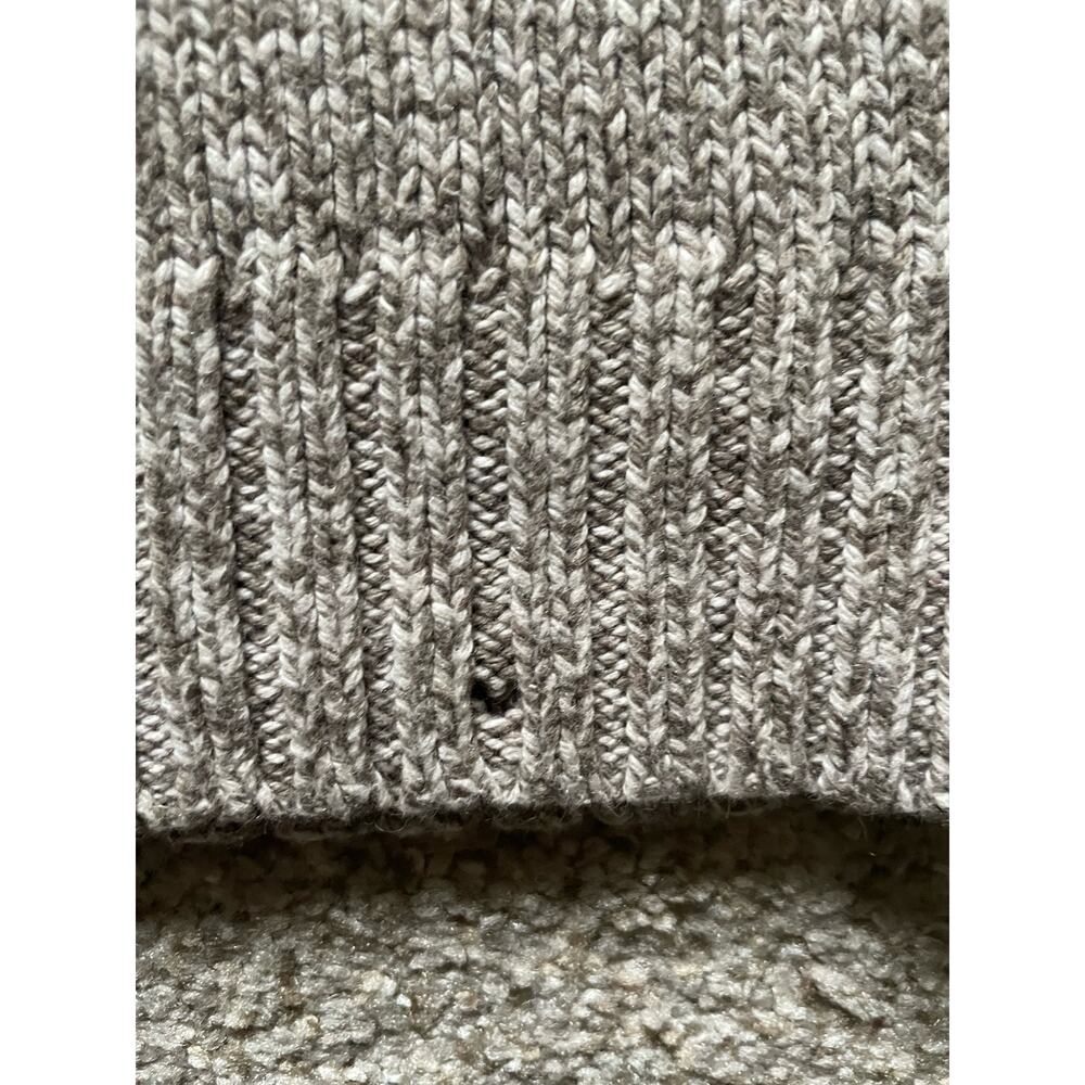 American Eagle Chunky Knit Fisherman Sweater Size Small Cotton/wool Academia AE - Picture 8 of 10